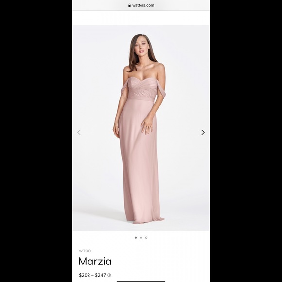 Blush pink bridesmaid dress - Picture 7 of 7